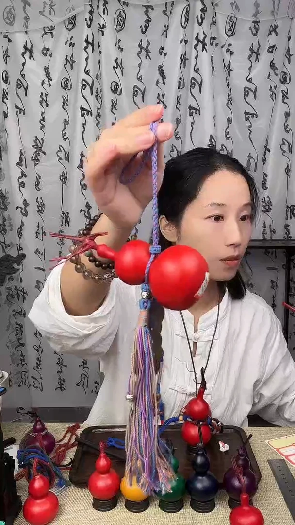 大漆葫芦挂件-----023