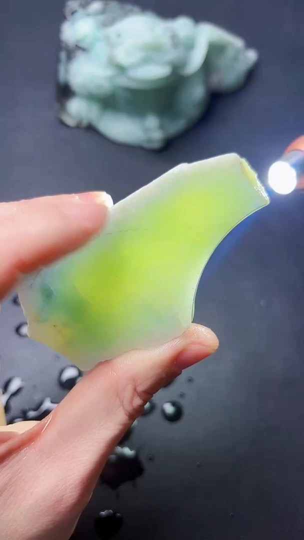 【闪购商品】翡翠颈饰未镶嵌006天然A货翡翠