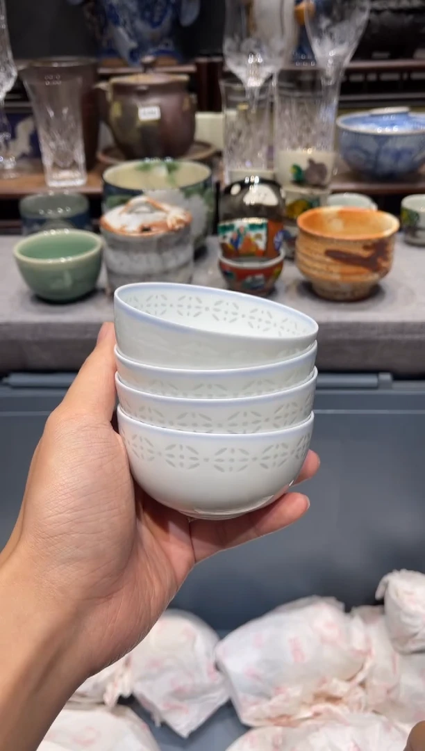 瓷片橘吉高岭土茶杯