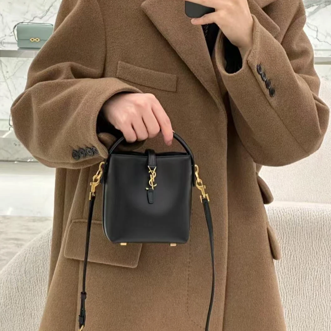 99新 YSL/圣罗兰 坤球奢选 圣罗兰le57迷你水桶包