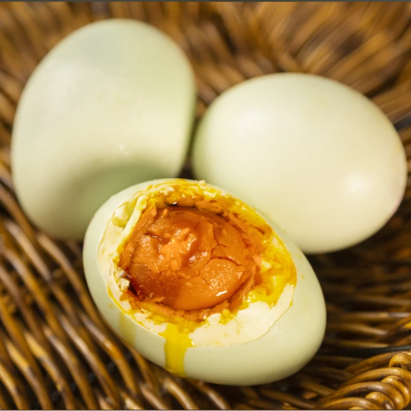 嘎嘎叫咸鸭蛋70g*10枚特大号流油起沙裸蛋熟即食z