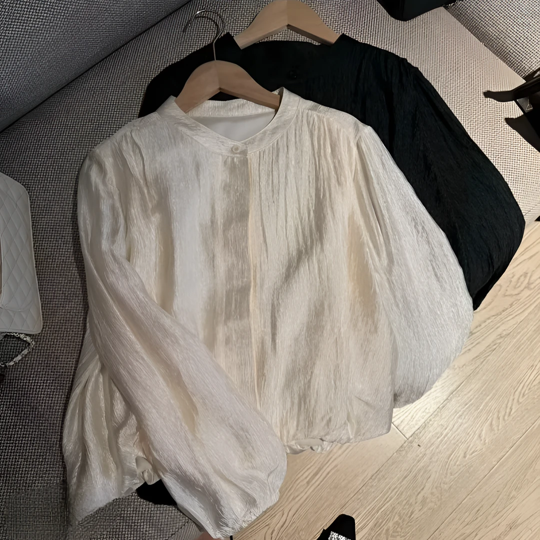 精选高定设计款衬衣外套防晒精致穿搭气质显瘦春夏现货