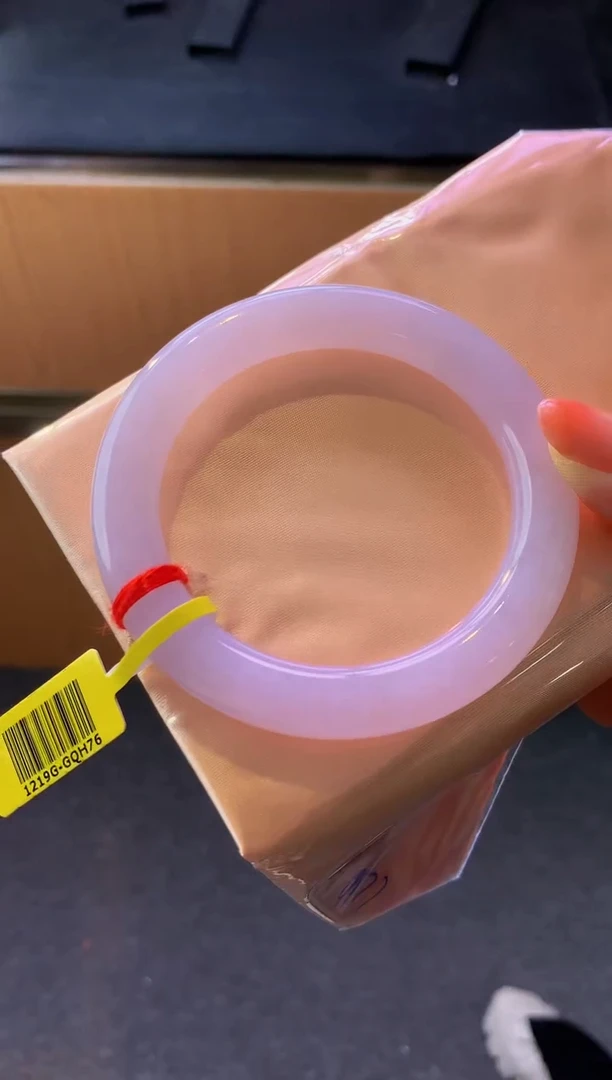 未镶嵌手镯翡翠-Q177 圈口57.6