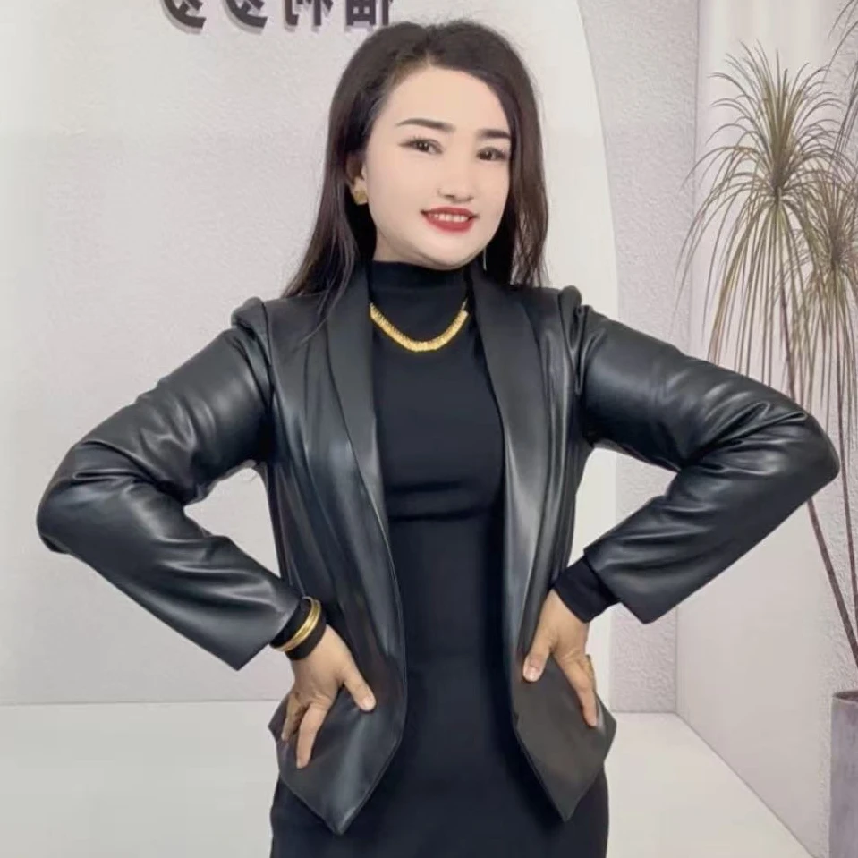 2025年新款皮衣（zanjir lik }外套