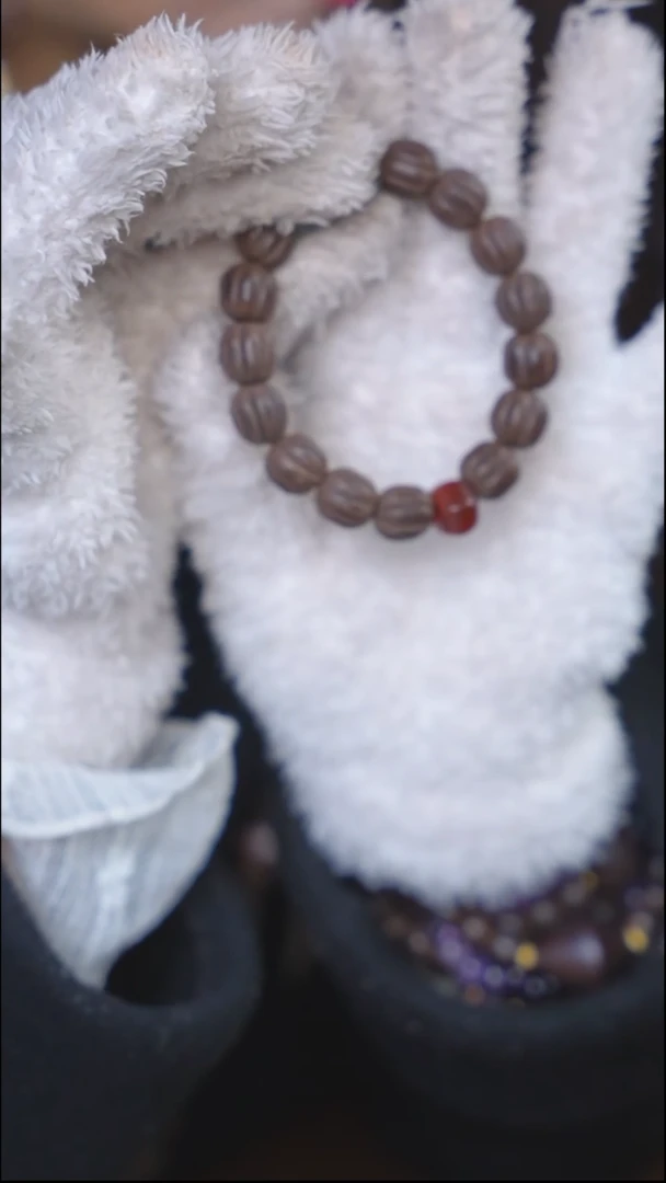 【闪购商品】泥塑次第花开 瓜珠手串 1.5左右（孤品）