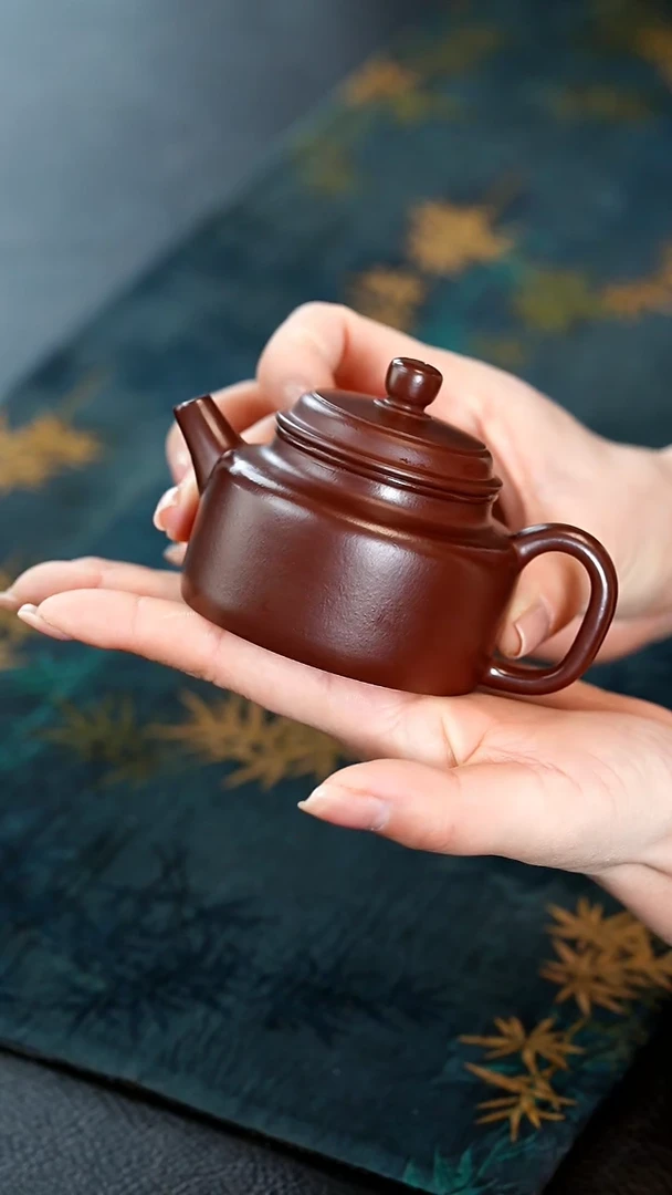 【闪购商品】紫砂茶壶12紫砂壶紫泥光德钟