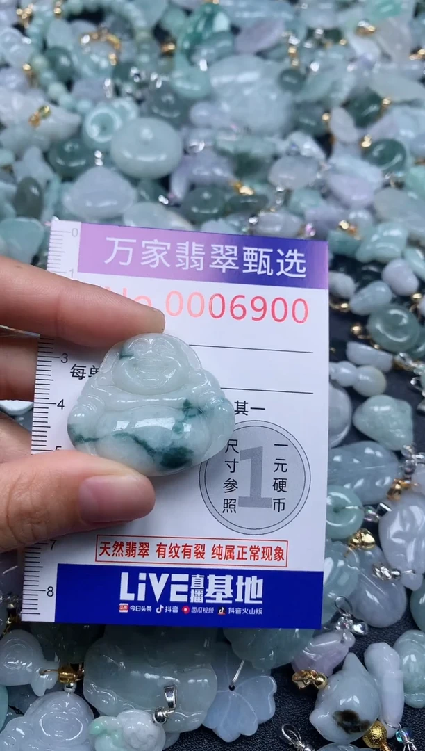 吊坠(不含链)未镶嵌翡翠6900