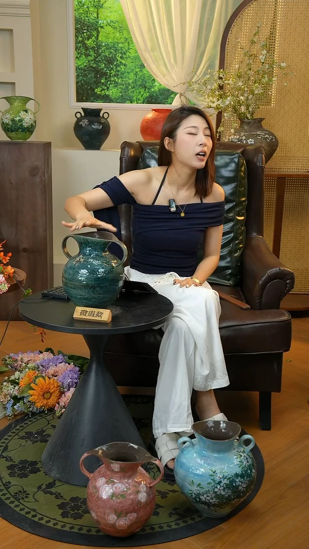 景德镇手工陶瓷花器（微瑕）