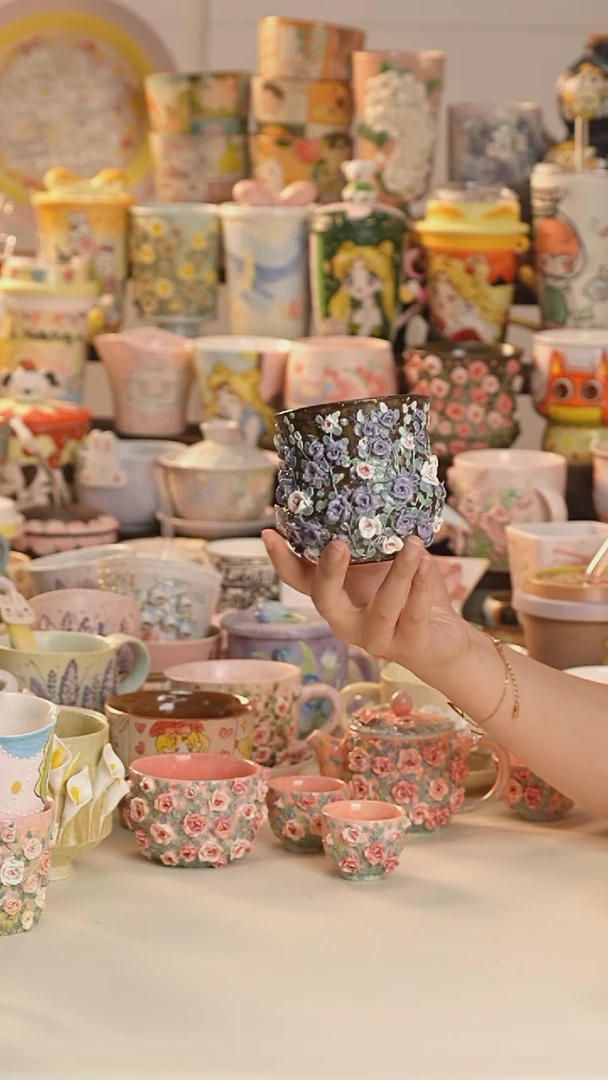 其他景德镇釉下彩手绘设计师款陶瓷