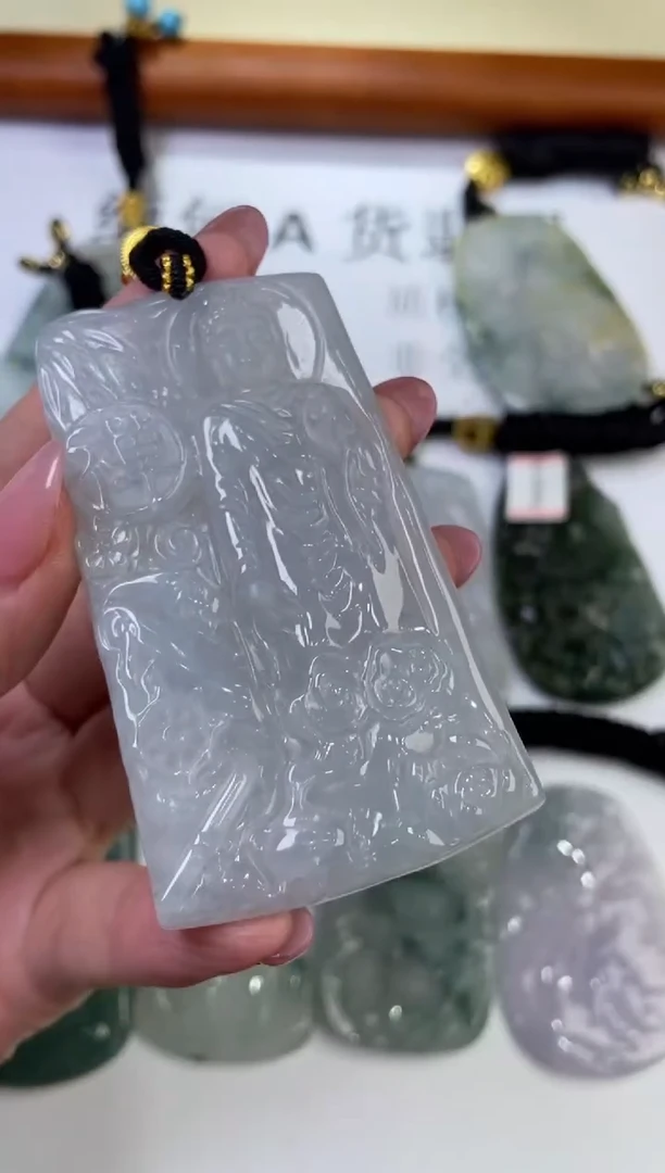 翡翠挂件未镶嵌  296812