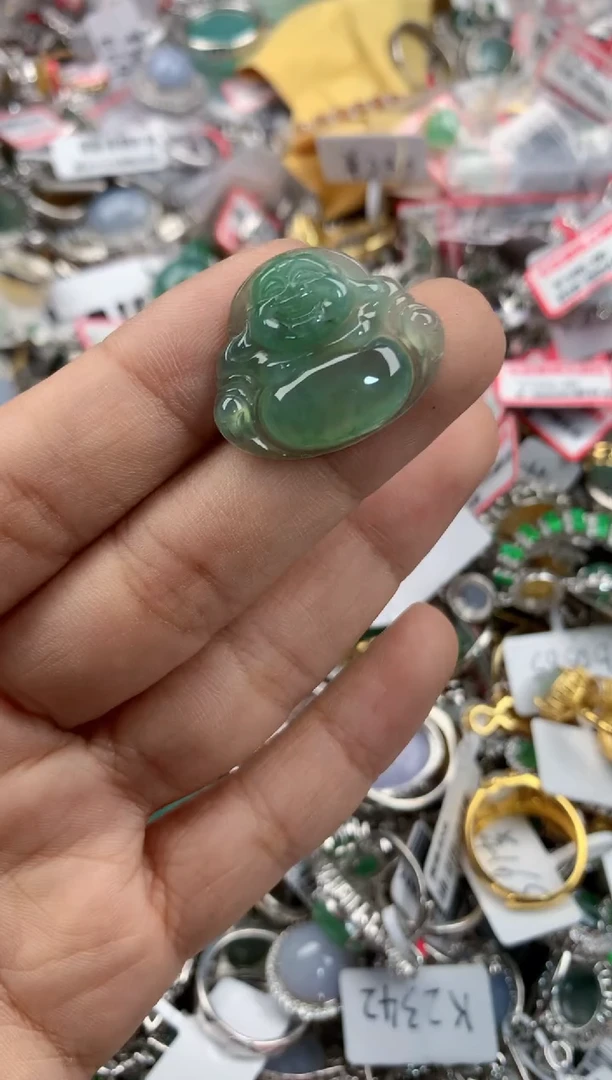 未镶嵌戒指翡翠9999----6