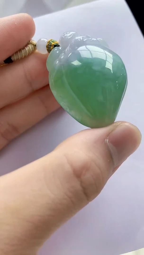未镶嵌定制翡翠4898bb-毛货挂件54