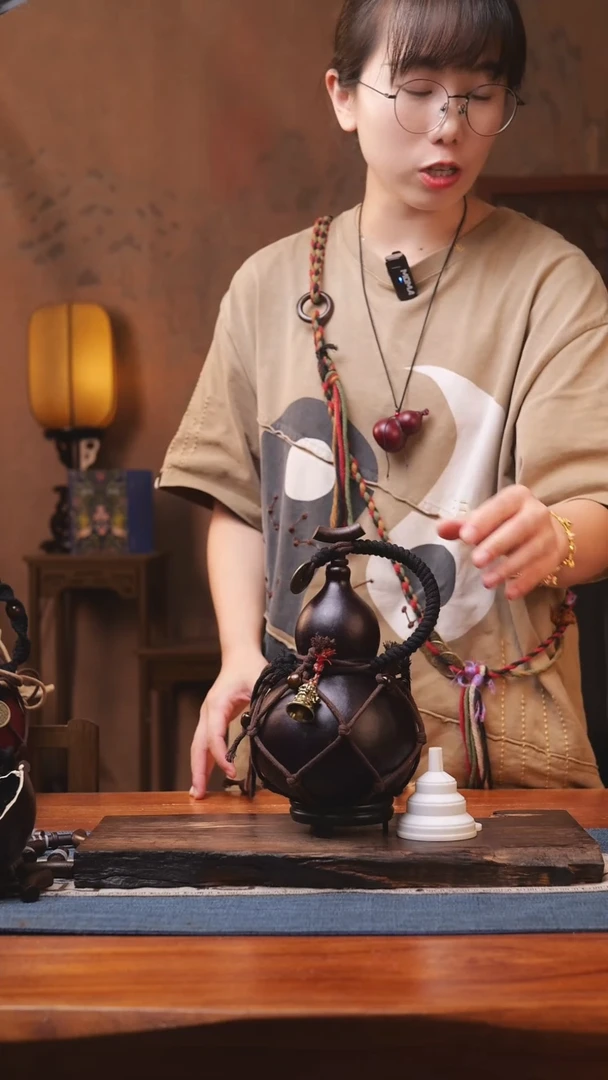 1784号精品大漆葫芦防腐防渗装水茶酒