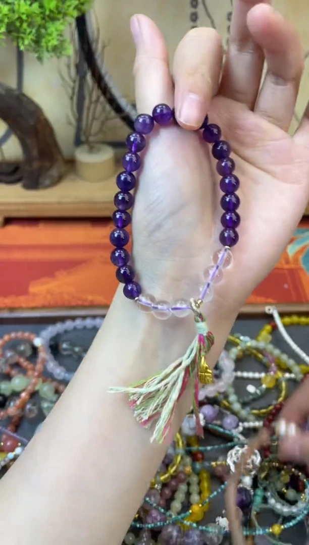 【闪购商品】紫晶手链未镶嵌315手串
