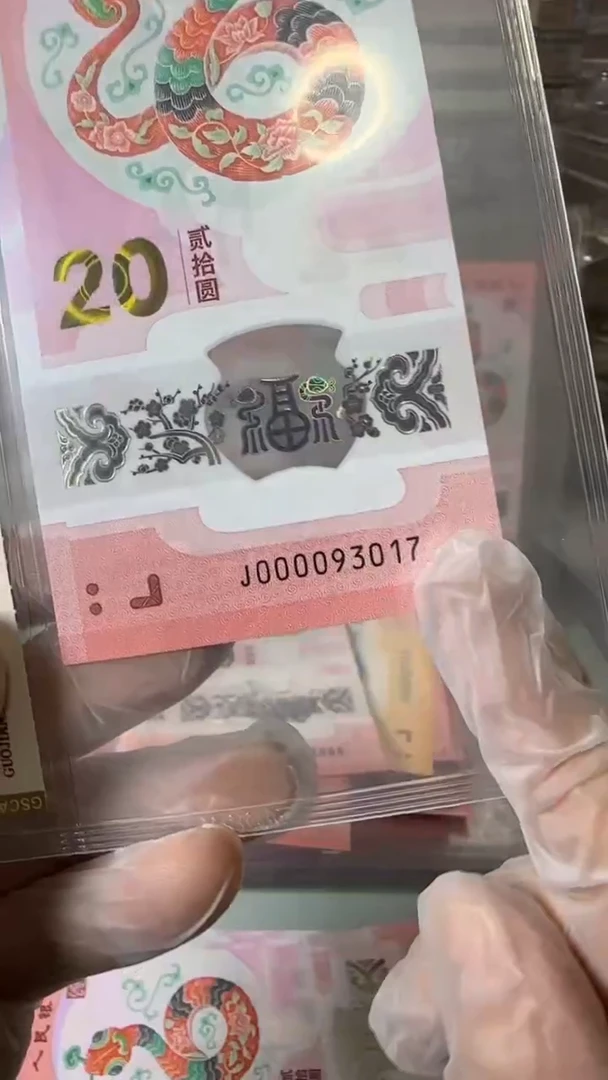 【闪购商品】塑料000093017-蛇钞单张！