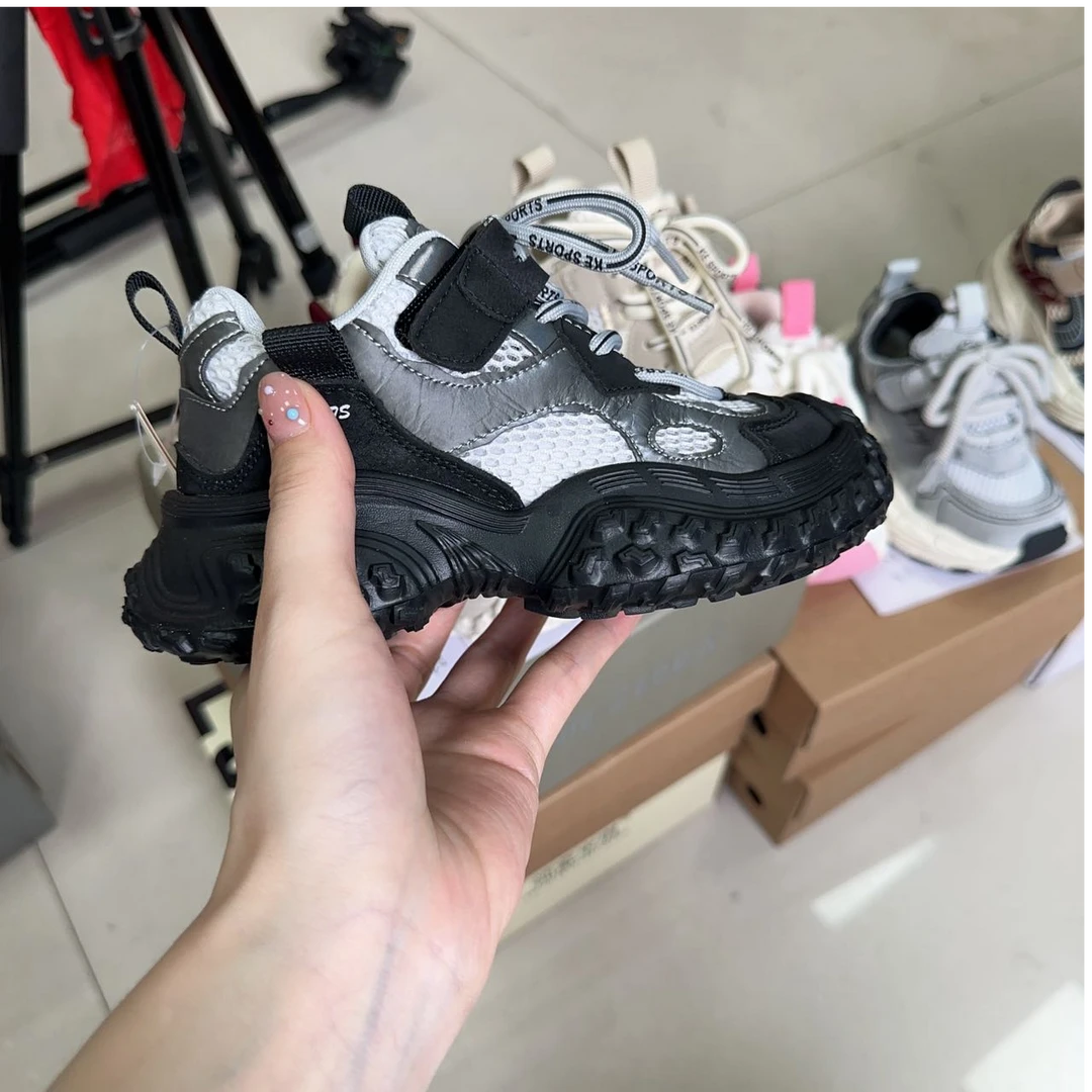 2518高端四季款舒适运动鞋黑色（温州童鞋）