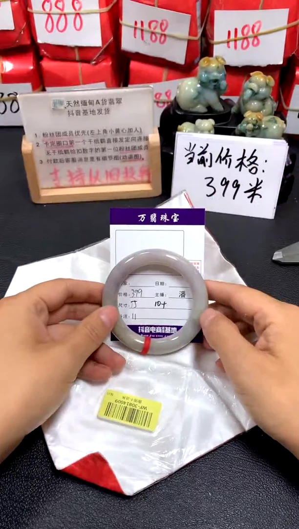 翡翠手镯未镶嵌潘/6/3--11