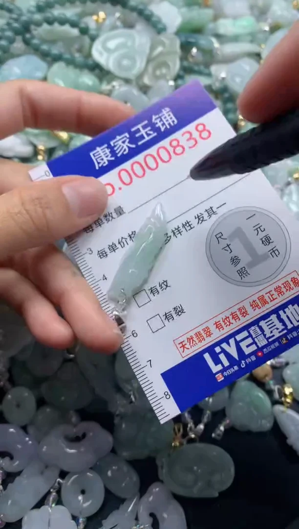 颈饰未镶嵌翡翠838