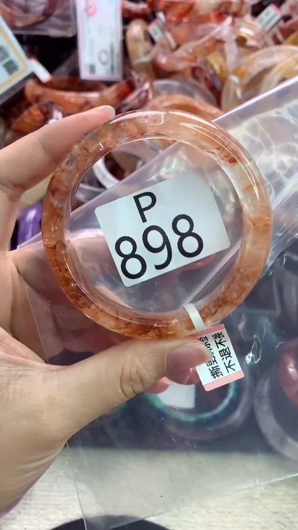 未镶嵌手镯水晶P898-58