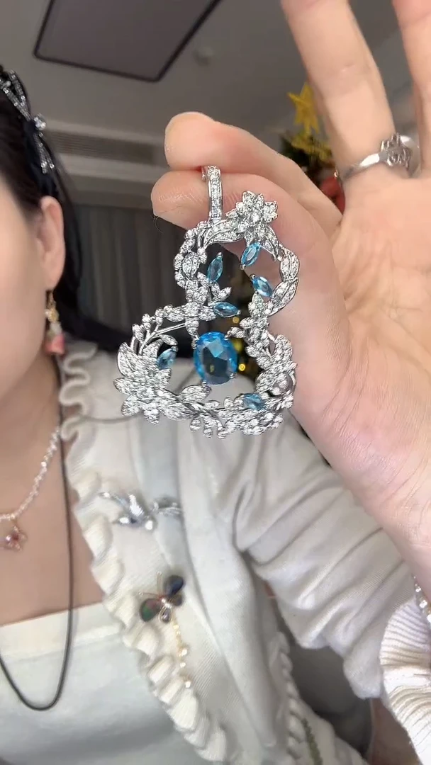 铜合金无蓝宝葫芦万能扣吊坠