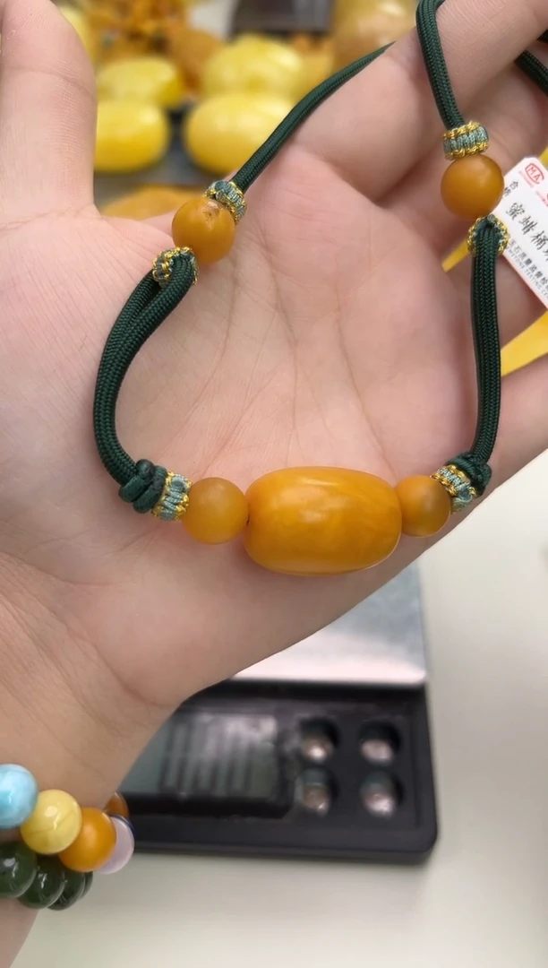 裸石琥珀未镶嵌琥珀蜜蜡吊坠