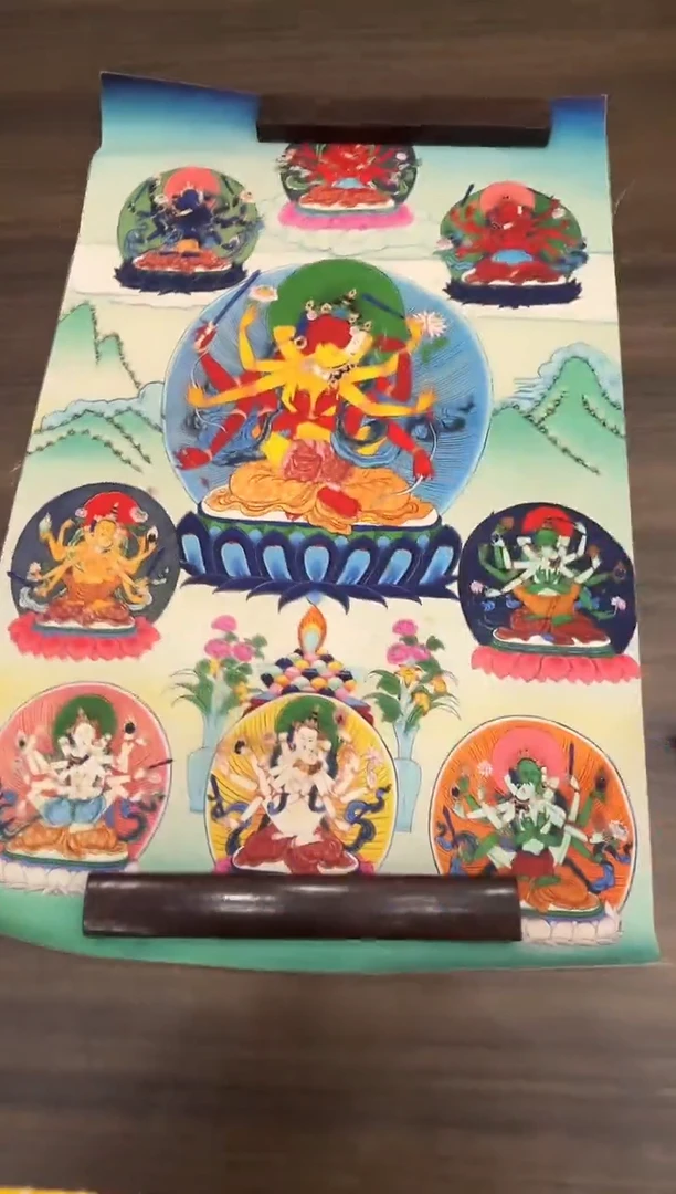 卷轴画唐卡TK16036