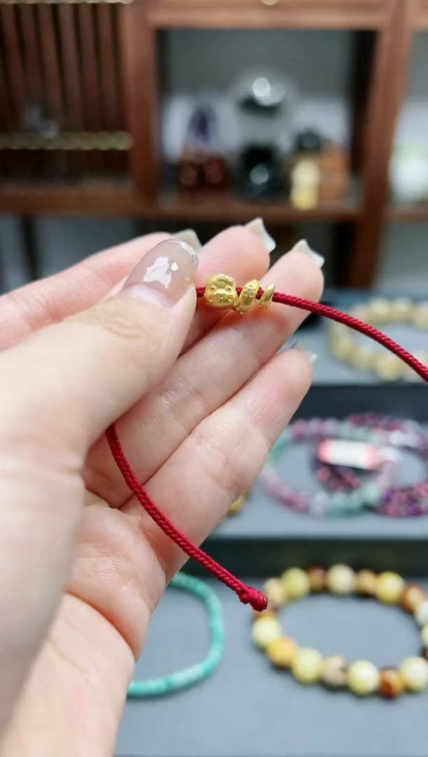 【闪购商品】18K金手饰18k金蛇手绳*1 ZX