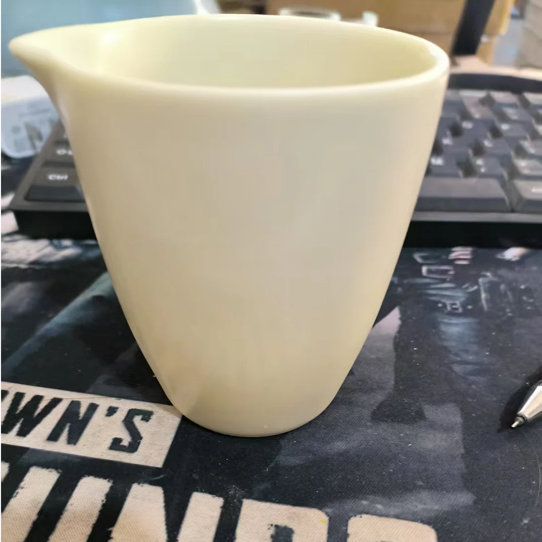 160cc黄汝窑公道杯黄色