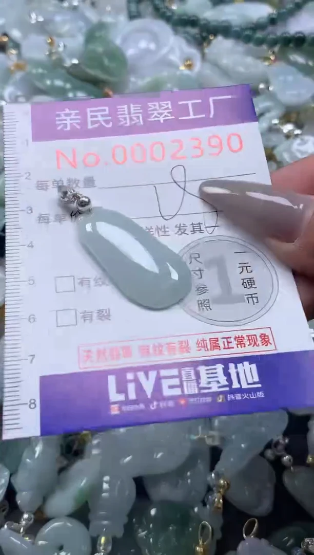 颈饰未镶嵌翡翠2390