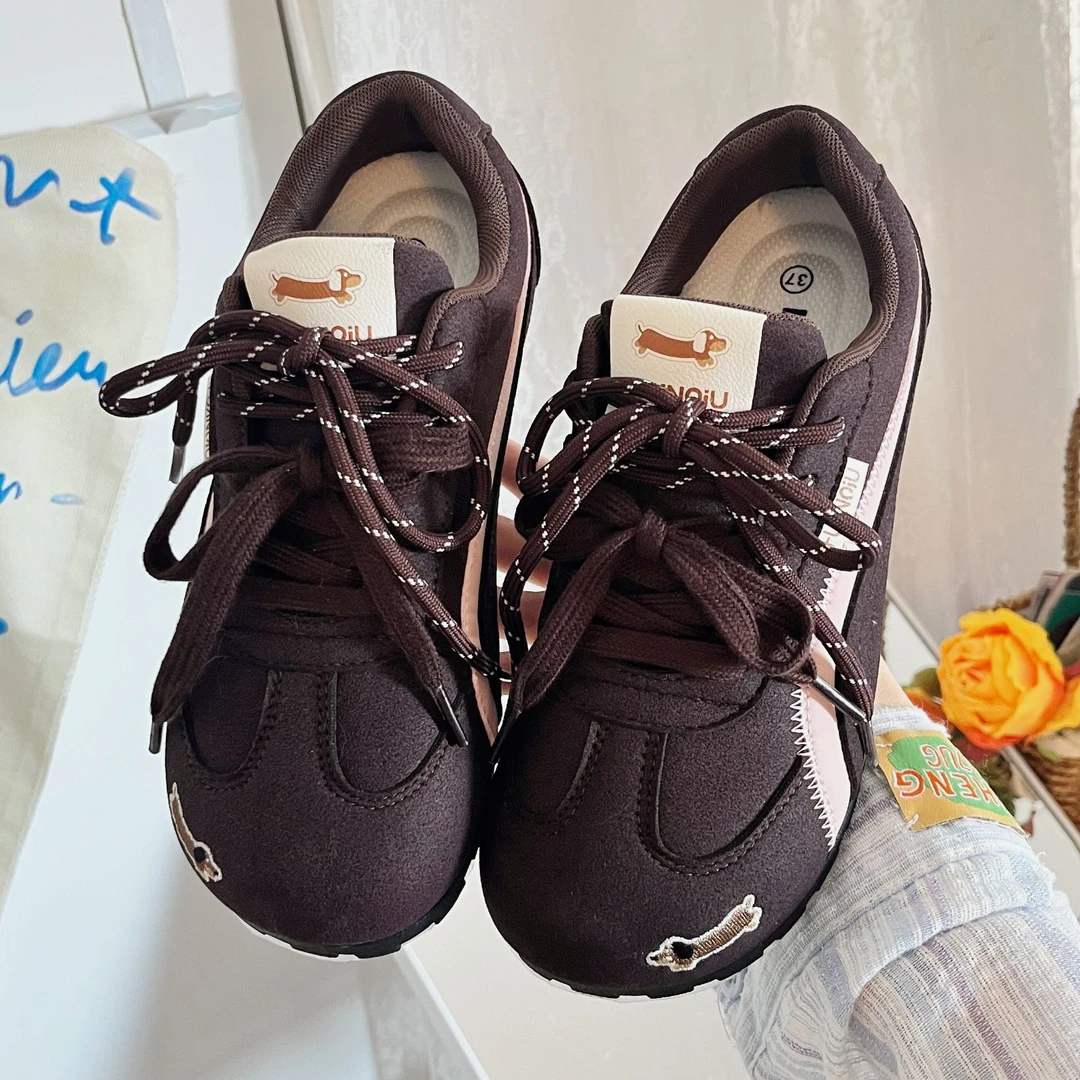 环球2025秋季女鞋爆款时尚潮流百搭ins鞋小众休闲德训鞋低帮潮鞋