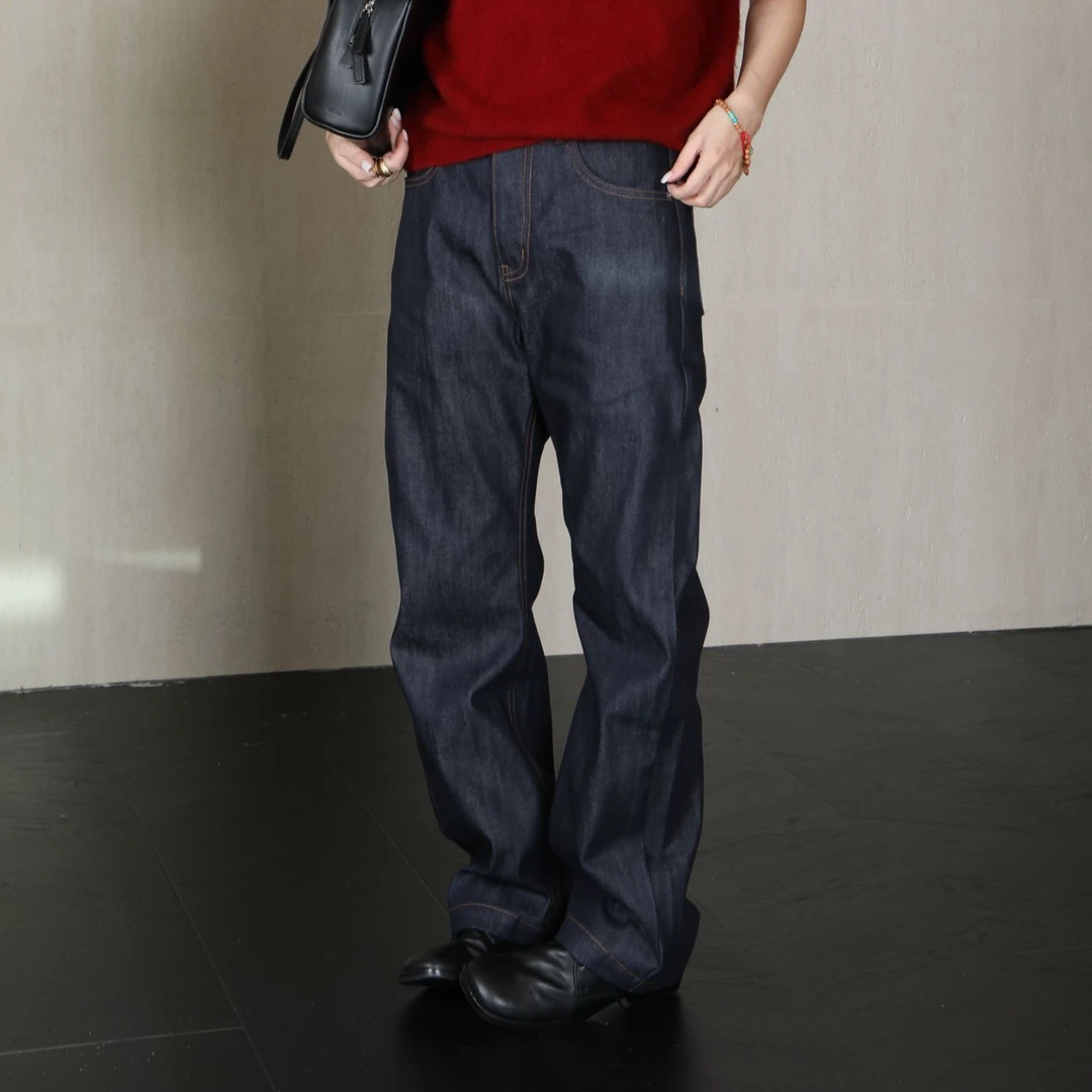 【CHUMINGMING】《澜海》丝棉原牛牛仔裤GV2504