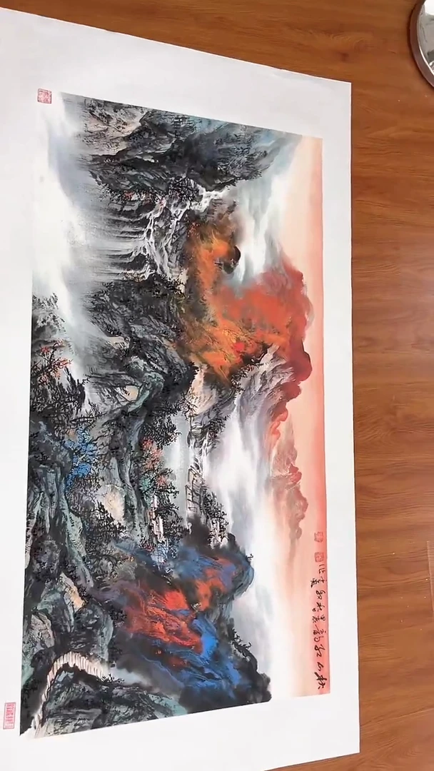 国画娄渊波-国画作品-21