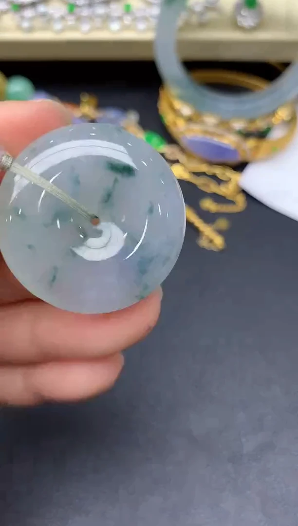 颈饰未镶嵌翡翠190-雪姐翡翠天天见