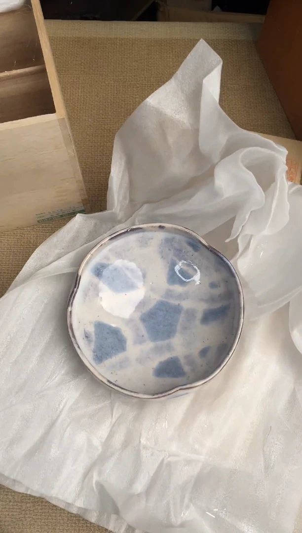【闪购商品】瓷片山清水秀回流瓷器 默认微瑕  5只