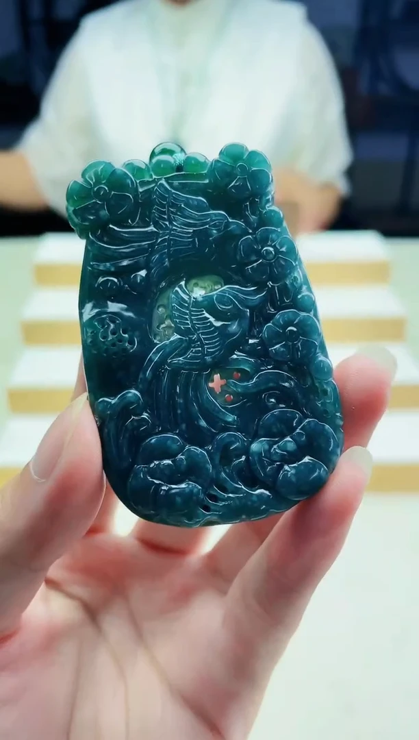 颈饰未镶嵌翡翠09190036