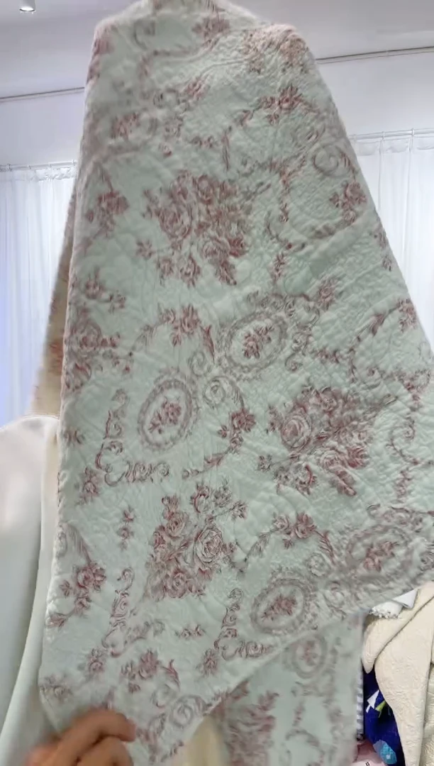 棉100*200纯棉床盖83号微瑕