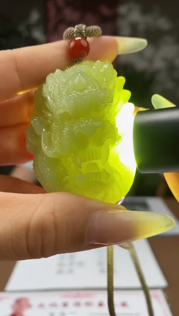 和田玉未镶嵌颈饰A890