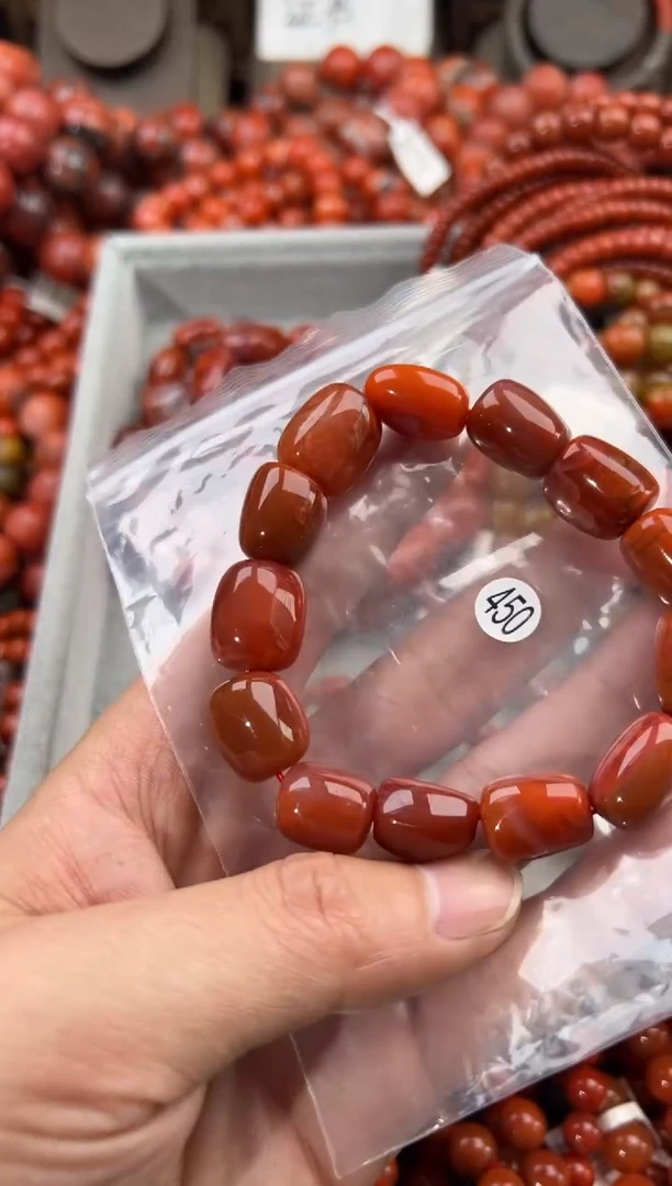 未镶嵌手串南红玛瑙12