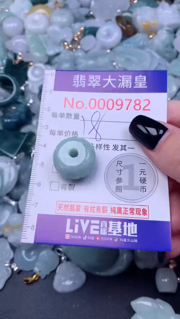 颈饰未镶嵌翡翠9782