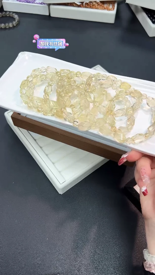 【闪购商品】水晶手串未镶嵌78X多样性发一/1条默认微瑕