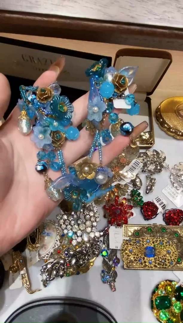 琉璃铜合金楚楚珠宝中古甄选不退换