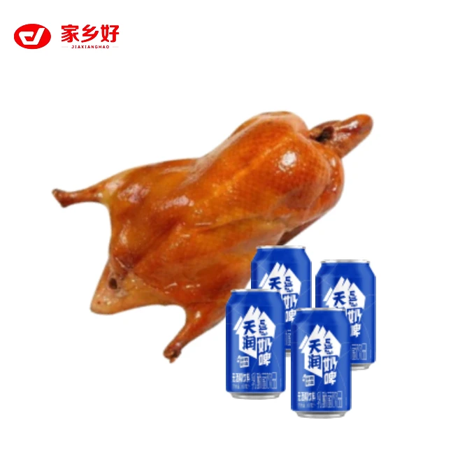 烤鸭1盒+天润奶啤300ml*4