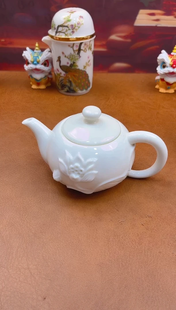 陶瓷茶具摆件旅行套组