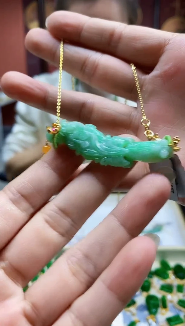 颈饰未镶嵌翡翠翡翠吊坠