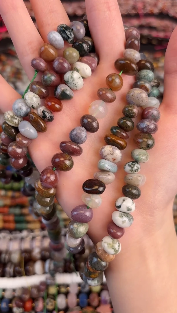 合金玛瑙/玉髓珠宝半成品印度玛瑙