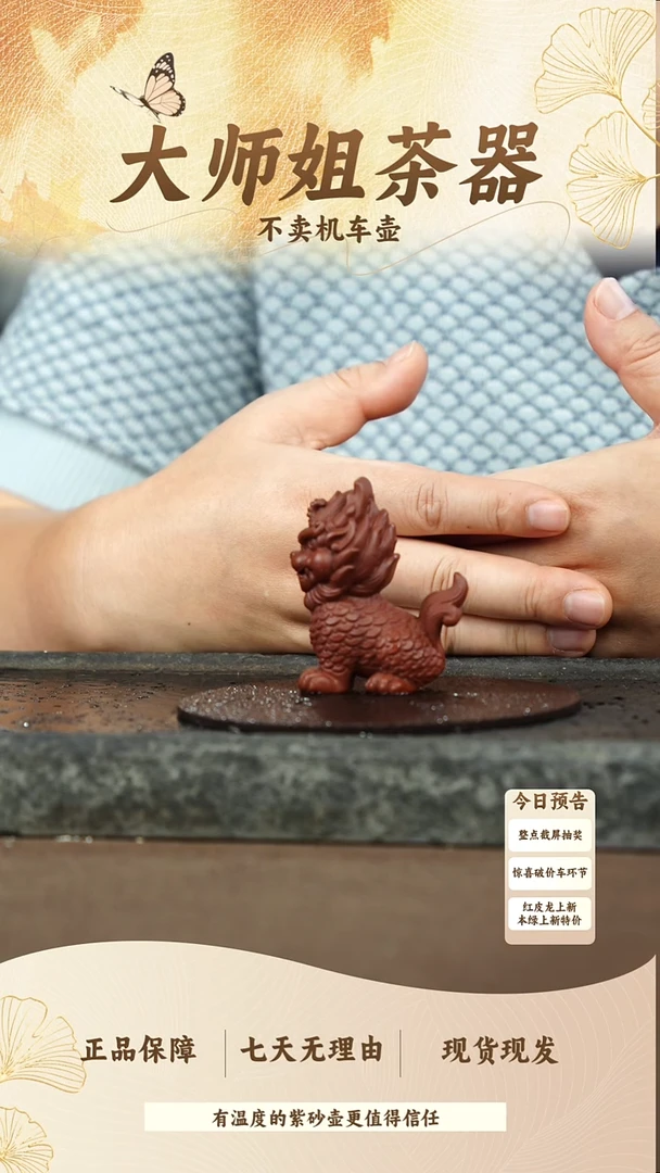 002红棕泥麒麟茶宠