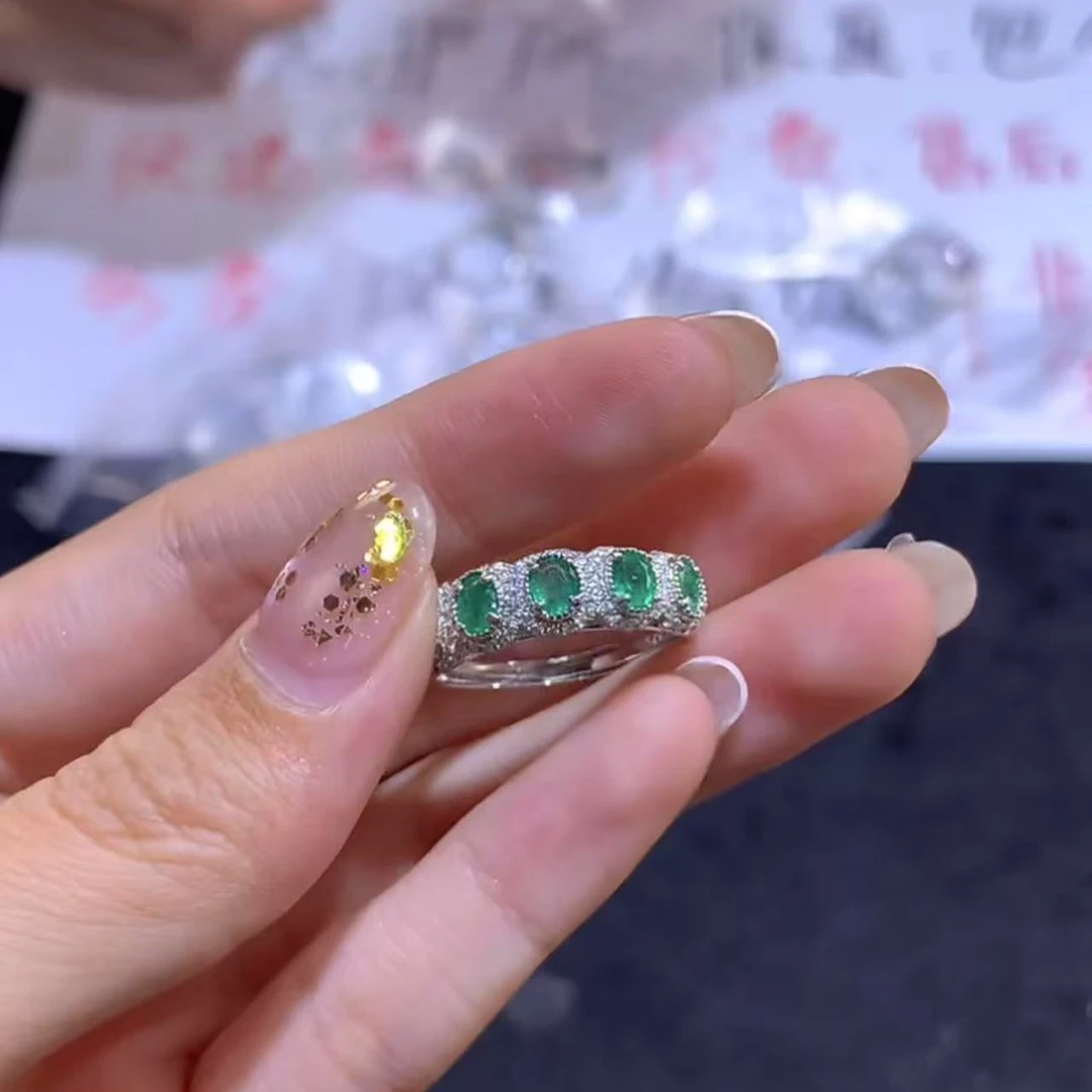 【逍遥】祖母绿戒指*001/04/多样性发/1件