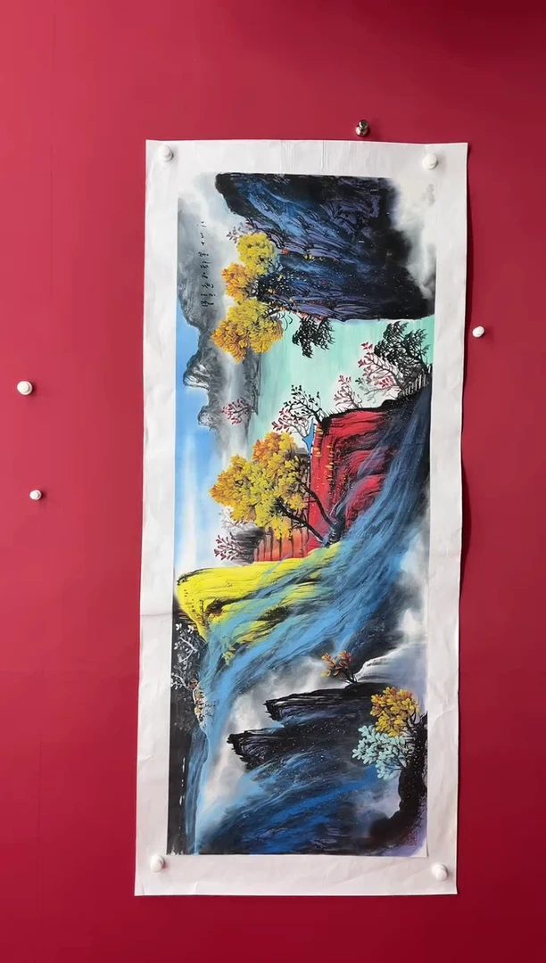 【闪购商品】国画吴-小六尺山水/无框/W