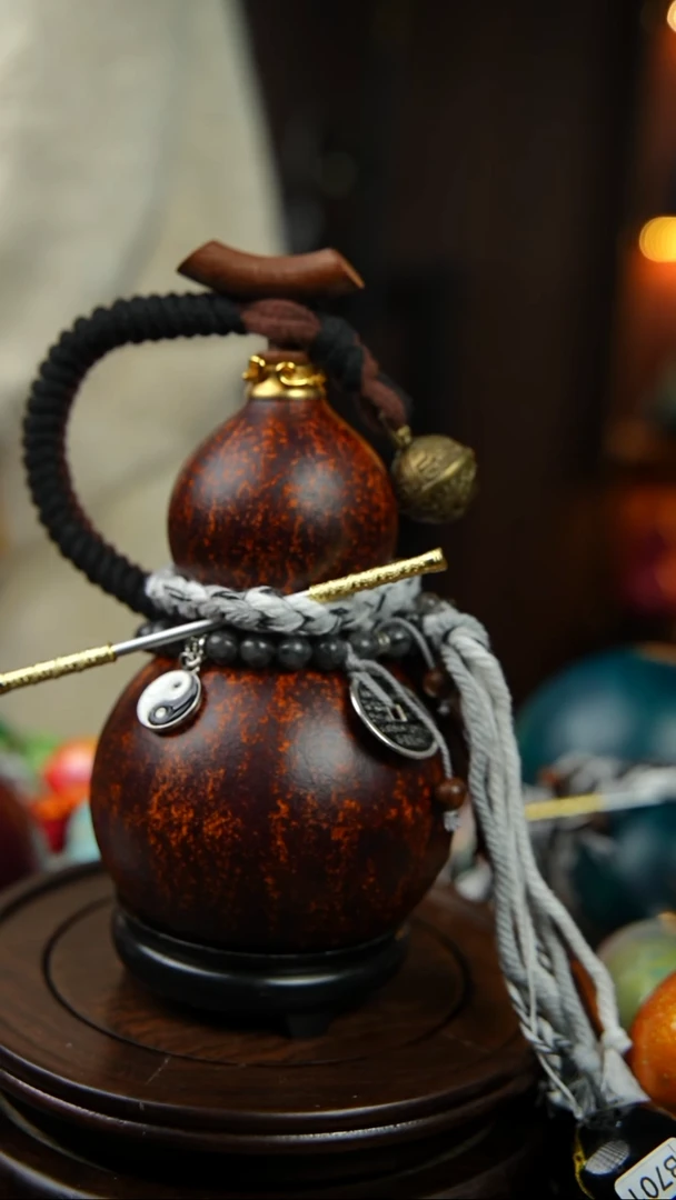 798号350ml左右非遗大漆酒葫芦