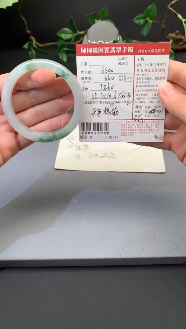 未镶嵌手镯翡翠姐姐250929020